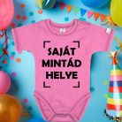 "Egyedi Tervezésű Baba Body – Puha és Kényelmes viseletért"