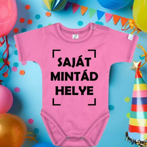 "Egyedi Tervezésű Baba Body – Puha és Kényelmes viseletért"