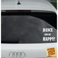 Dance and be Happy matrica