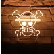 One Piece 7 színű 3D LED lámpa