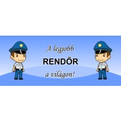 A legjobb rendőr a világon bögre