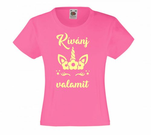 Unicornis Kívánj valamit gyerek póló 