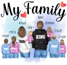 My Family családi férfi póló (4.változat)