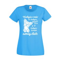 Kuyás szív, kutyás lélek Yorki fiú női póló