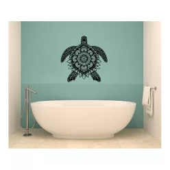 Teknősbéka mandala falmatrica 
