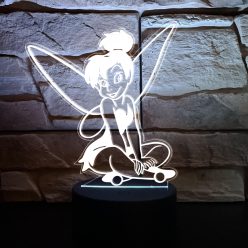Csingiling 7 színű 3D LED lámpa