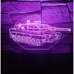 Leopard 2a7a1 3D lámpa