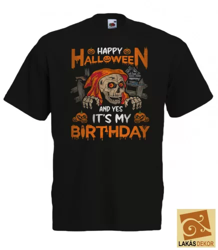 I'ts my Birthday Halloween póló