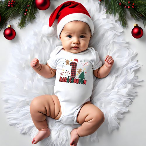 Első karácsonyom baba body