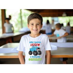   Kész vagyok lezúzni az osztályt Monster Trackos gyerek póló