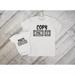 1. Apa-fia ctrlc+ctrlv Póló-Body szett