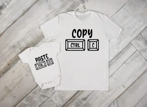 1. Apa-fia ctrlc+ctrlv Póló-Body szett