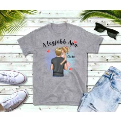 A legjobb apa férfi póló (Lány)