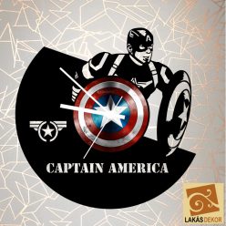 Amerikai kapitány bakelit óra