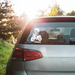   Motoros kisfiús autósmatrica – stílusos és vagány megjelenés