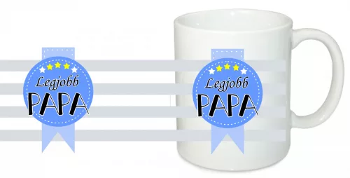 Legjobb papa bögre