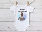 Személyre Szabható Keresztanya Felkérő Baba Body Újszülöttel – "Lennél a Keresztanyukám?"