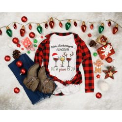 Fehér karácsonyról álmodom..női póló