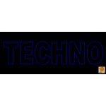 Techno LED tábla 49x19 cm