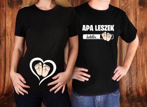 Hamarosan érkezem páros póló 