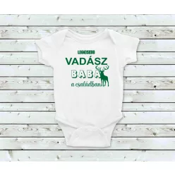 Legkisebb vadász baba a családban Baba body