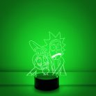 Rick és Morty LED éjjeli lámpa