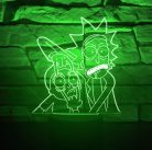 Rick és Morty LED éjjeli lámpa