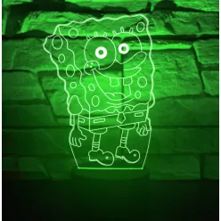 Spongyabob éjjeli LED lámpa
