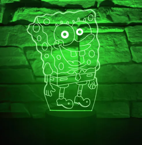 Spongyabob éjjeli LED lámpa