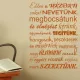 Ebben a házban sokat nevetünk – szeretetteljes idézetes falmatrica (4. változat)