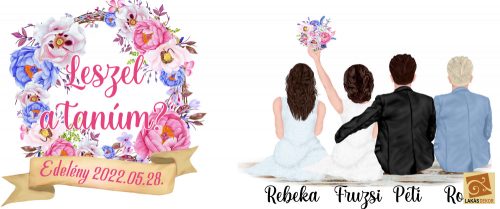 Leszel a tanúm.. egyedi bögre