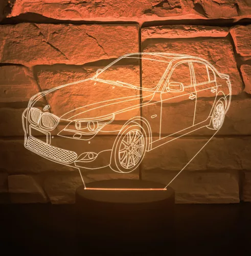 BMW E60 3D lámpa