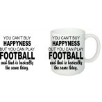 You can't buy happyness Football bögre