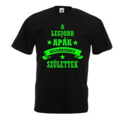 A legjobb apák  férfi póló, egyedi póló