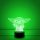 Baby Yoda 7 színű 3D LED lámpa