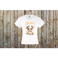 3. Kutyusos lány póló