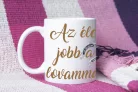 Az élet jobb a lovammal személyre szabható lovas bögre