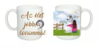 Az élet jobb a lovammal személyre szabható lovas bögre