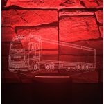 Volvo FH kamion név nélkül 3D hatású led lámpa