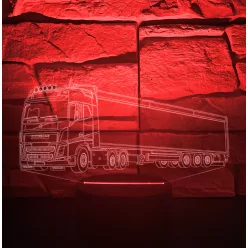 Volvo FH kamion név nélkül 3D hatású led lámpa