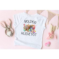 Boldog Húsvétot női póló