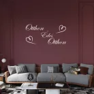 Otthon, édes otthon falmatrica (5. változat)