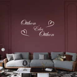 Otthon, édes otthon falmatrica (5. változat)
