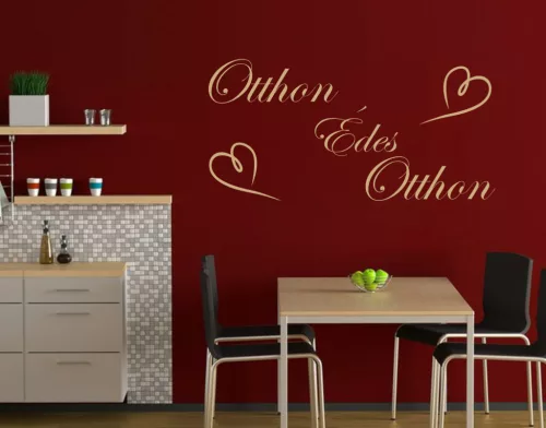 Otthon, édes otthon falmatrica (5. változat)