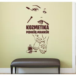 2. Kozmetika-Pedikűr-Manikűr falmatrica