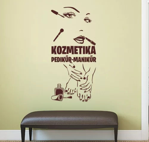 2. Kozmetika-Pedikűr-Manikűr falmatrica