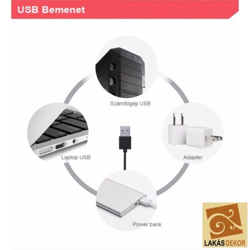 LED talp távirányítóval