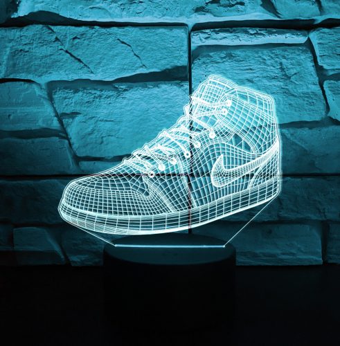 NIKE Air Jordan 3D LED lámpa