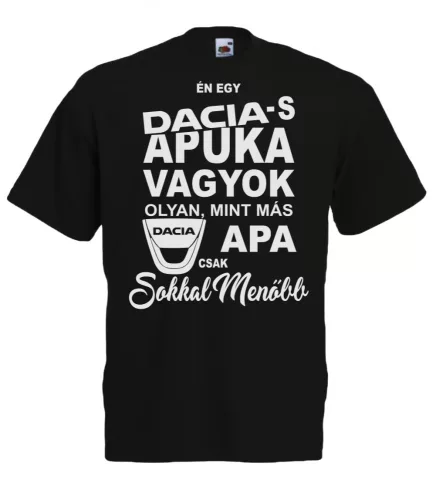 Én egy Dacia-s apuka vagyok