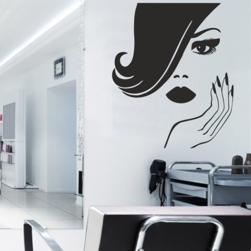 Női arc falmatrica 6